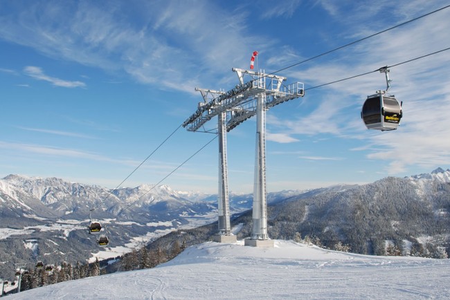 Reiteralm Gondel nahe dem Saumerhof © Reiteralm Bergbahnen