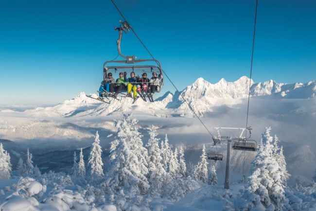 Skifahren auf der Reiteralm © TVB Schladming-Dachstein